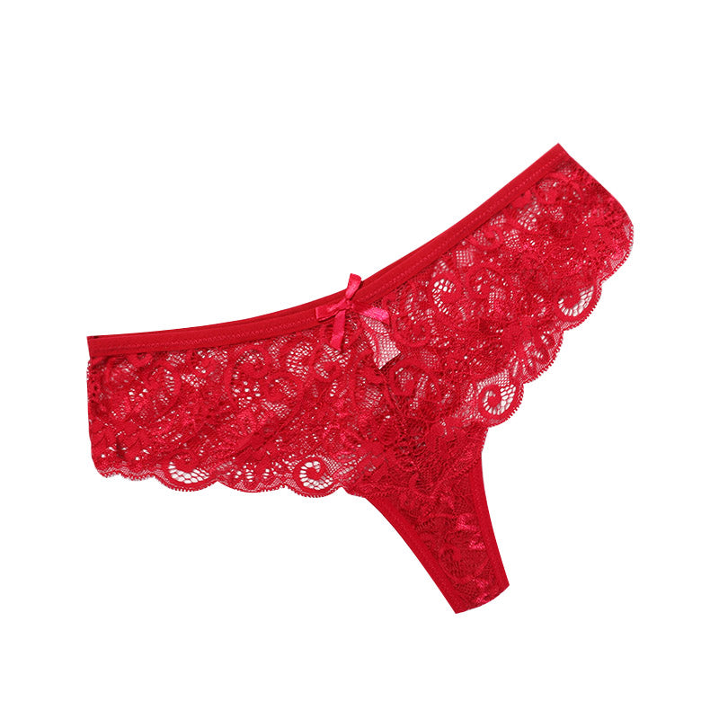 Lace Decorative Bow Panties