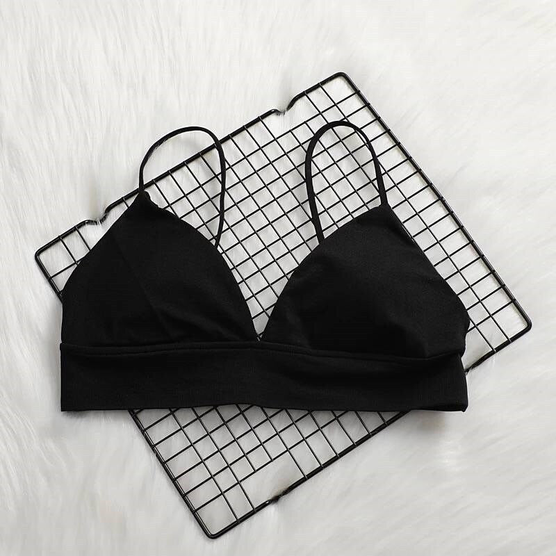 Soft Nylon Spandex Wire-Free Adaptive Bra