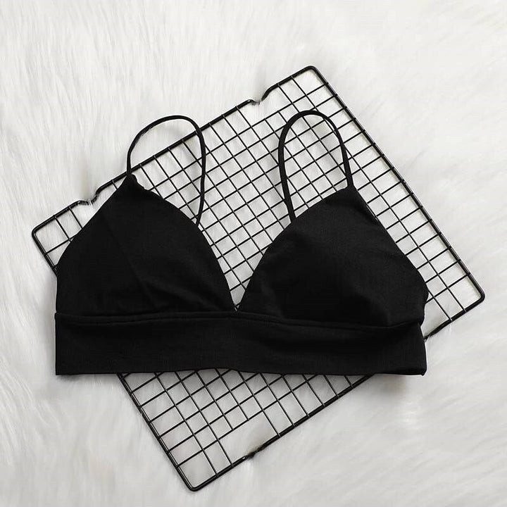 Soft Nylon Spandex Wire-Free Adaptive Bra