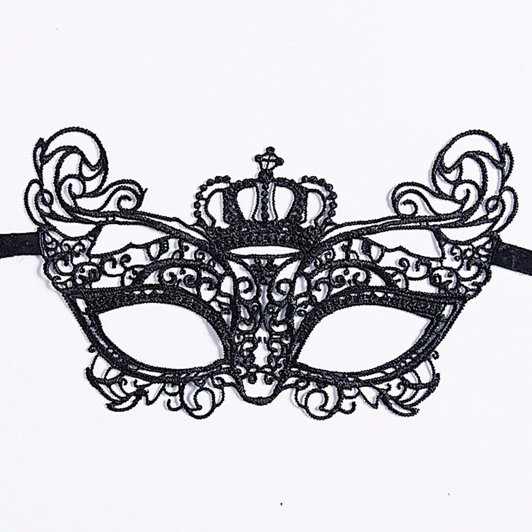 Lace Patterned Eye Mask