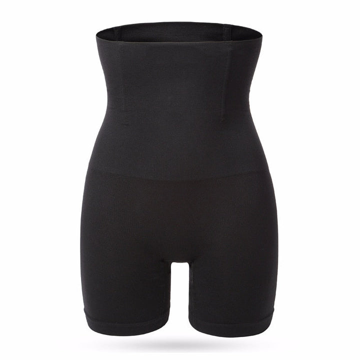 High-Waist Breathable Polyester Shaping Brief