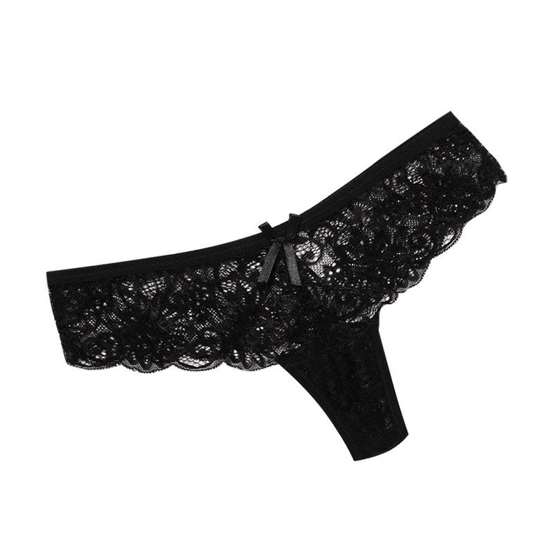 Lace Decorative Bow Panties