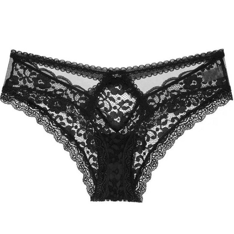 Lace Bow Figure-Enhancing Panties