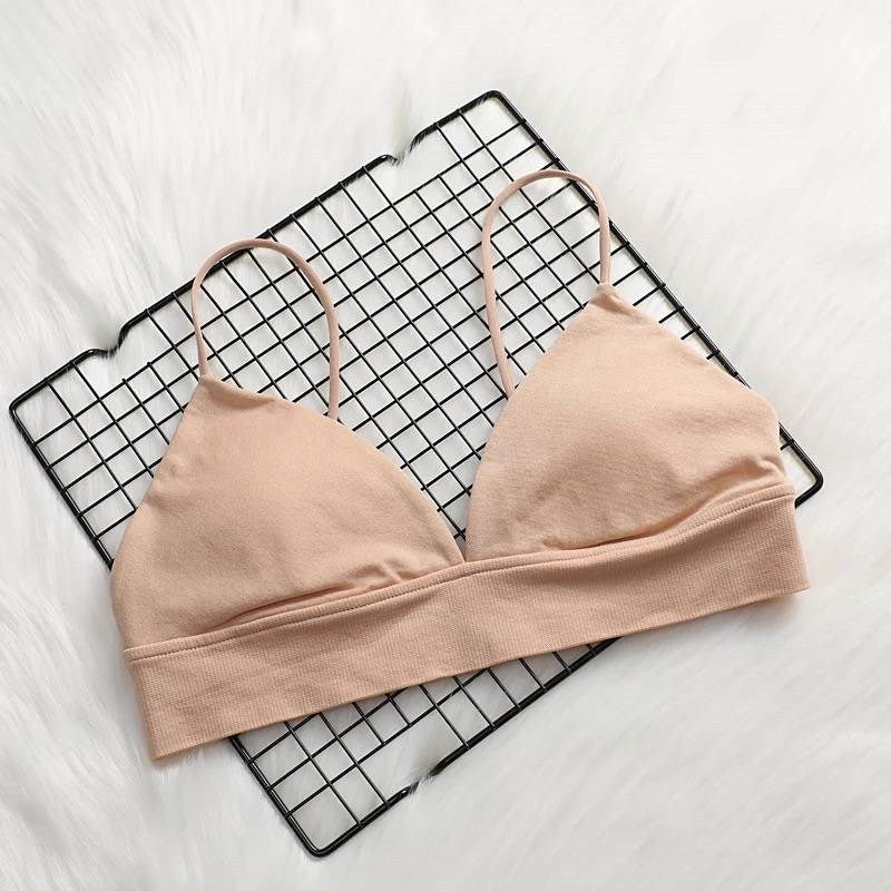 Soft Nylon Spandex Wire-Free Adaptive Bra
