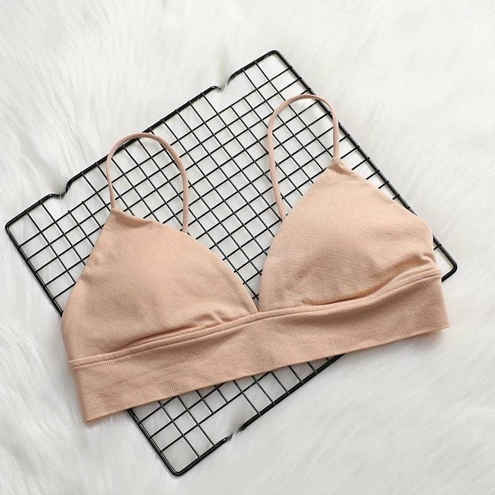 Soft Nylon Spandex Wire-Free Adaptive Bra