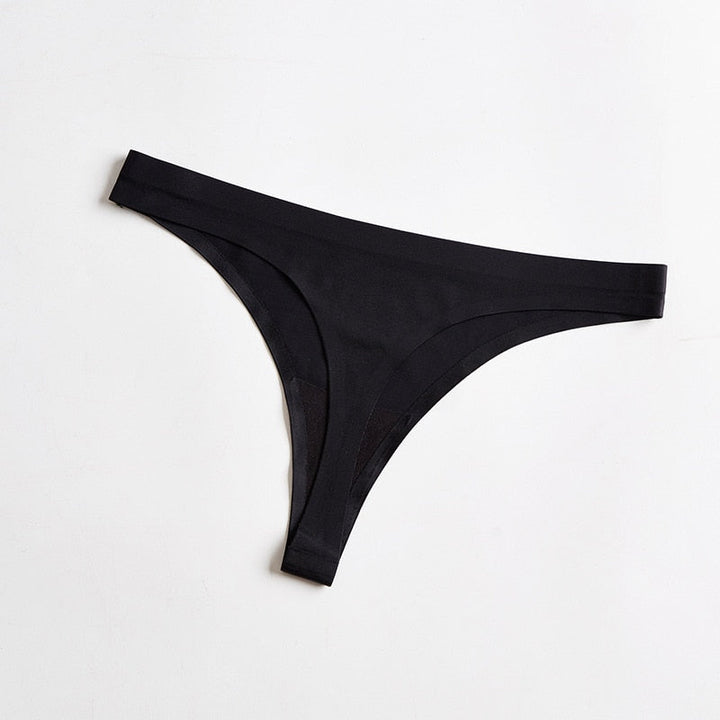 Seamless Nylon Spandex Comfort Thong