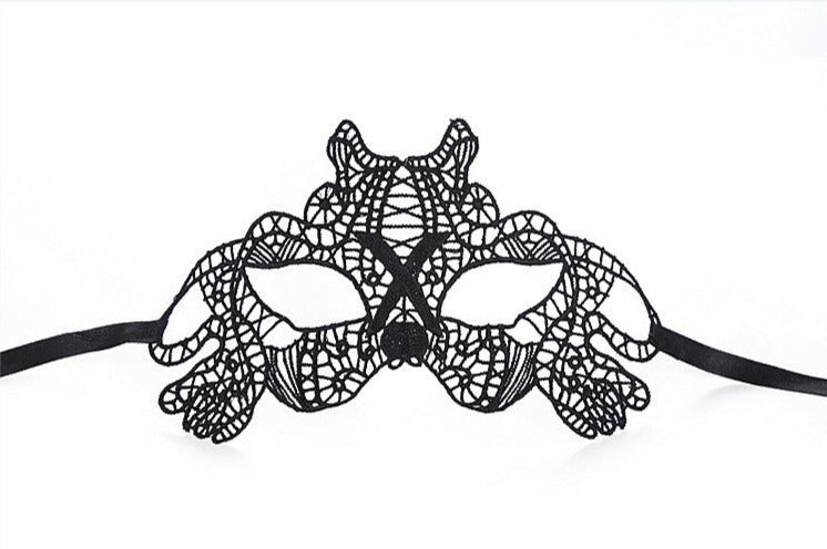 Lace Patterned Eye Mask