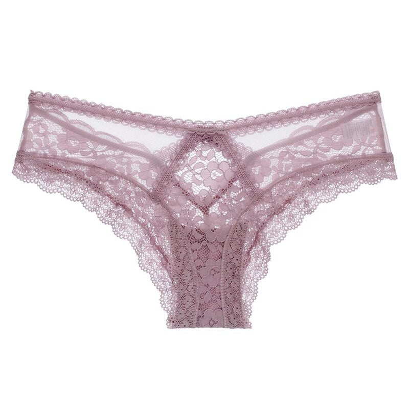 Lace Bow Figure-Enhancing Panties