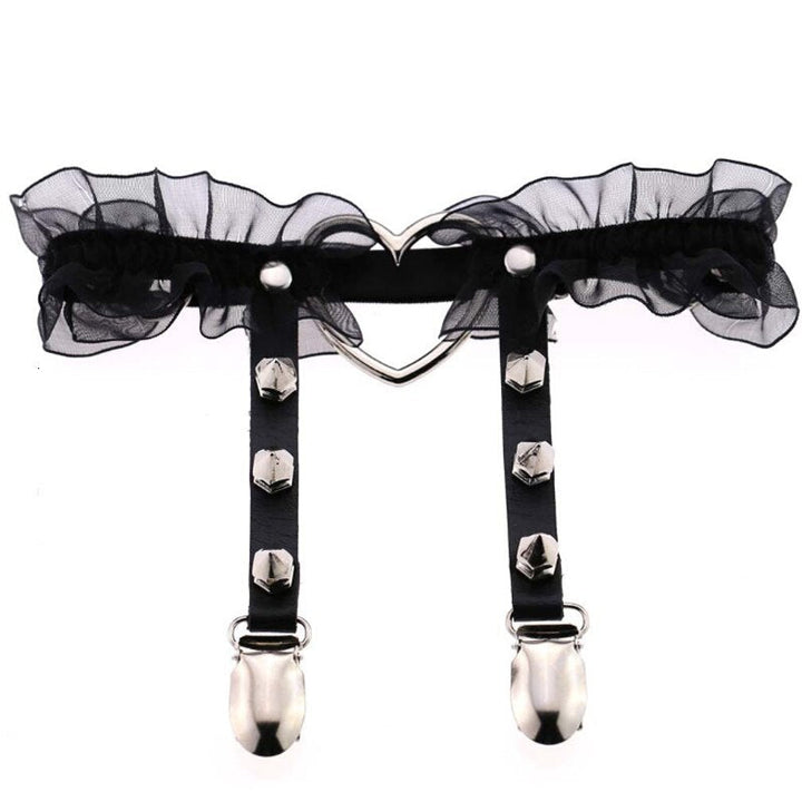 Synthetic Leather Garter Strap Accessory