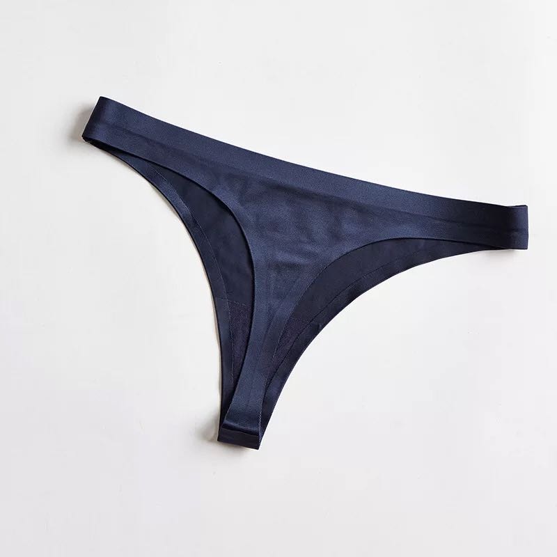 Seamless Nylon Spandex Comfort Thong