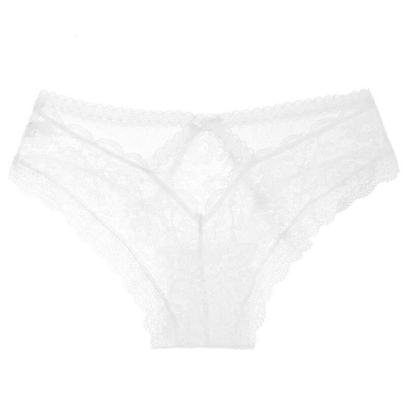 Lace Bow Figure-Enhancing Panties