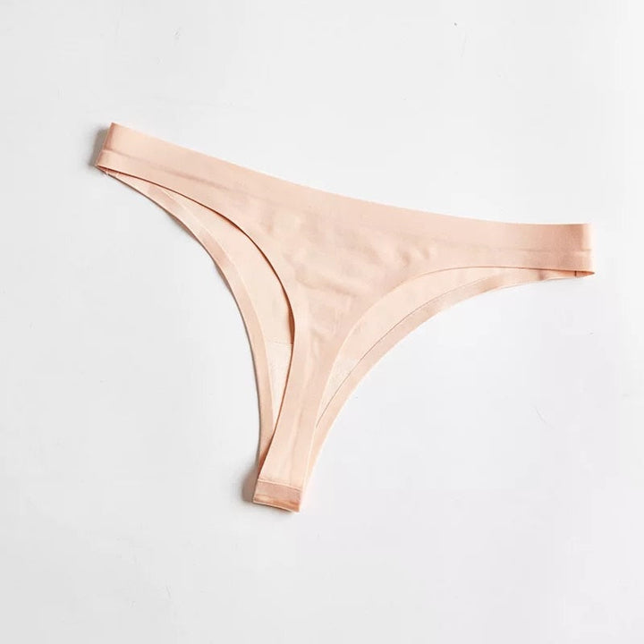 Seamless Nylon Spandex Comfort Thong