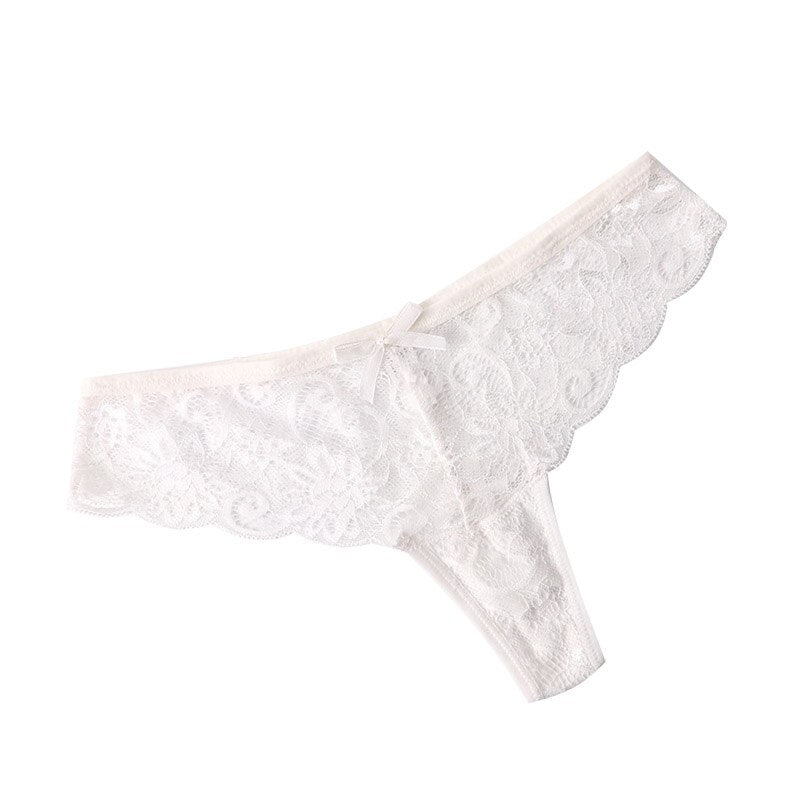 Lace Decorative Bow Panties