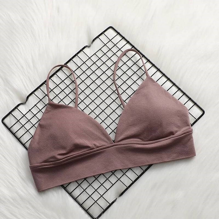 Soft Nylon Spandex Wire-Free Adaptive Bra
