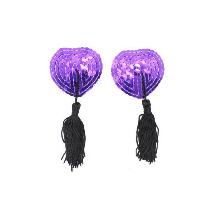 Self-Adhesive Reusable Sequin Nipple Covers
