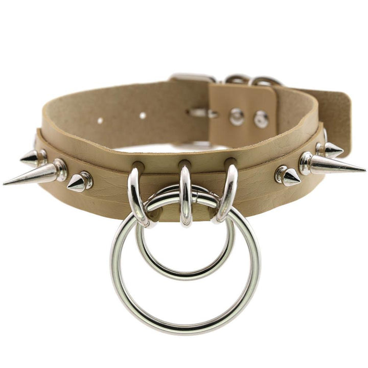 Synthetic Leather Choker