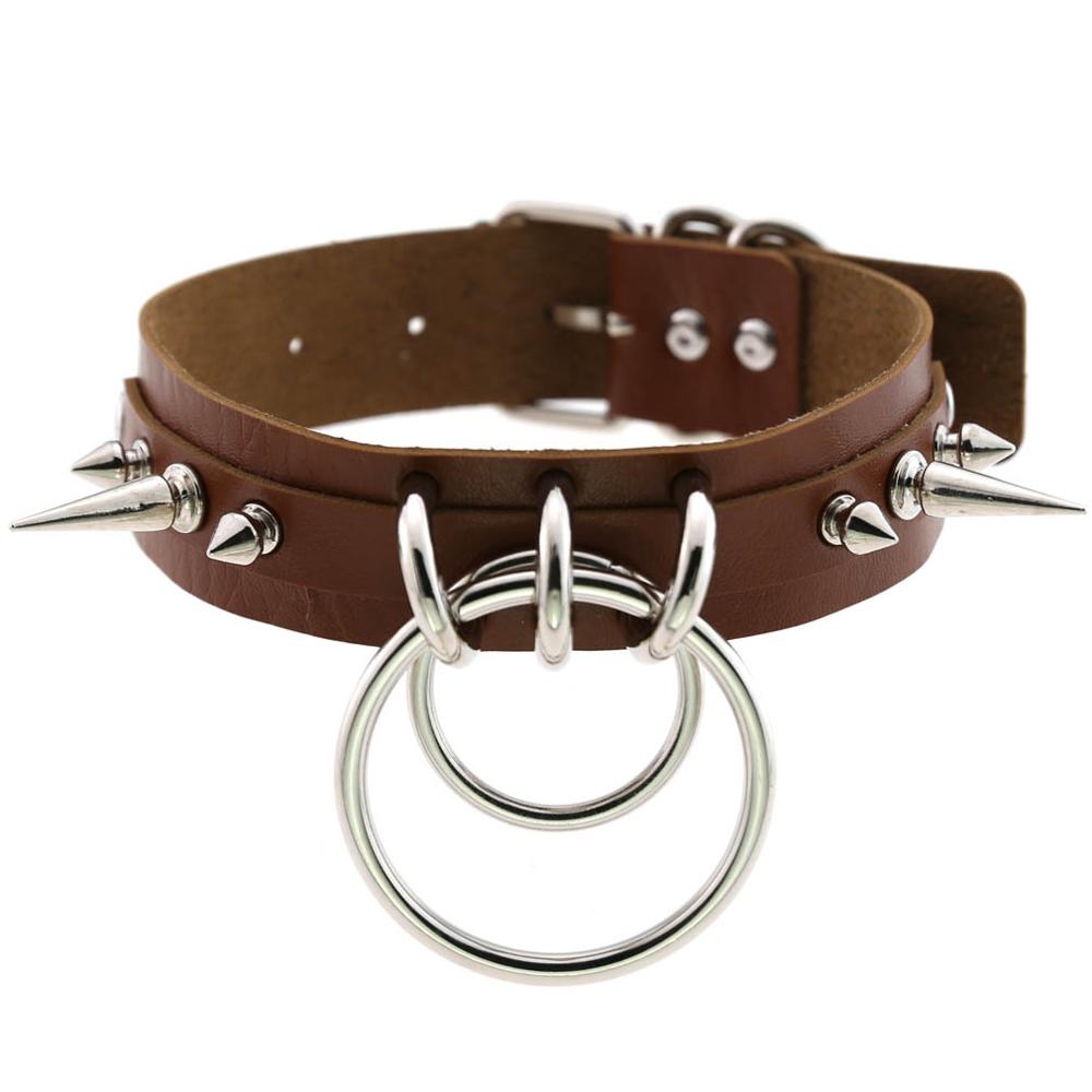 Synthetic Leather Choker