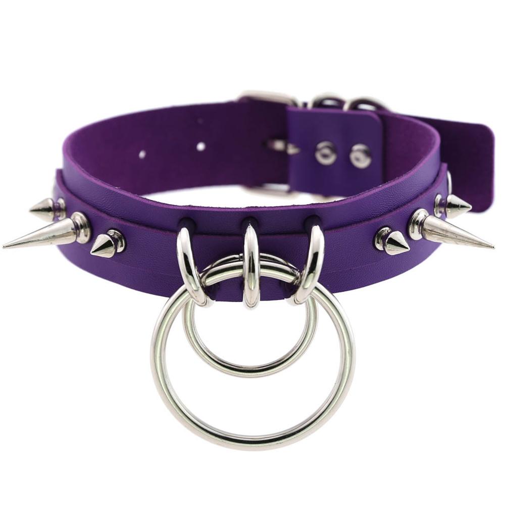 Synthetic Leather Choker
