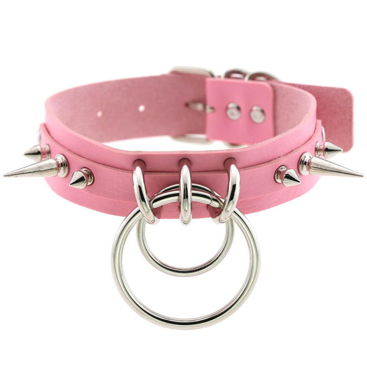 Synthetic Leather Choker