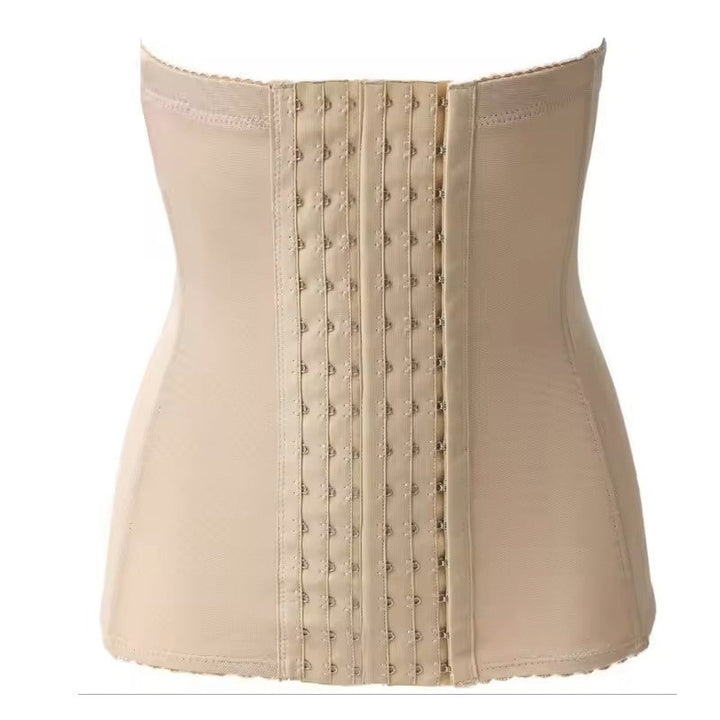 Reinforced Zip-Up Plus-Size Slimming Waist Corset