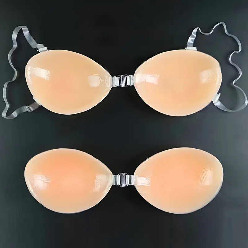 Silicone Adhesive Bra with Extra Straps