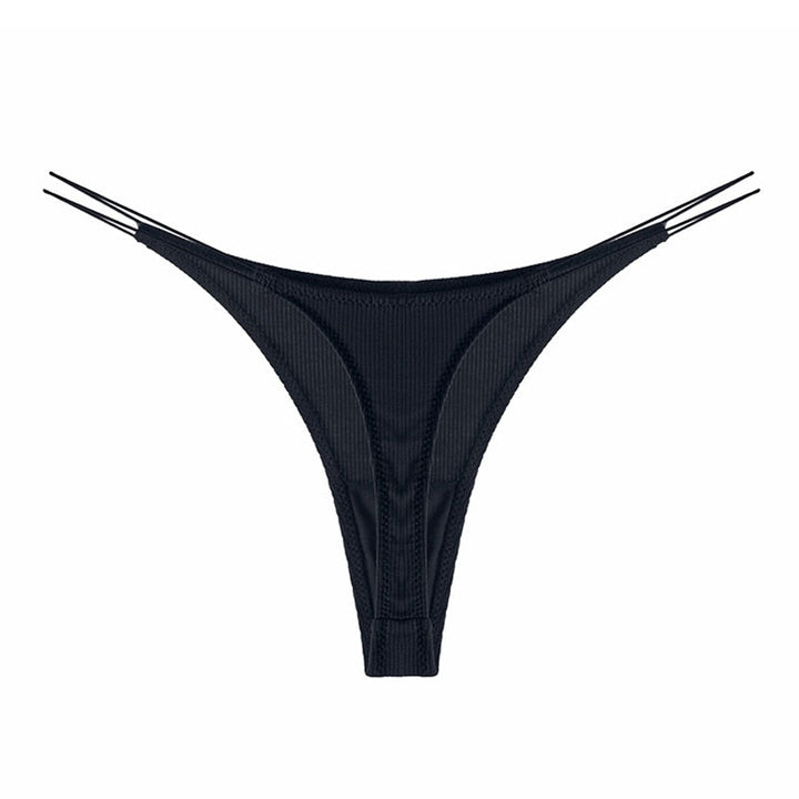 Decorative Strappy Thong Figure-Enhancing