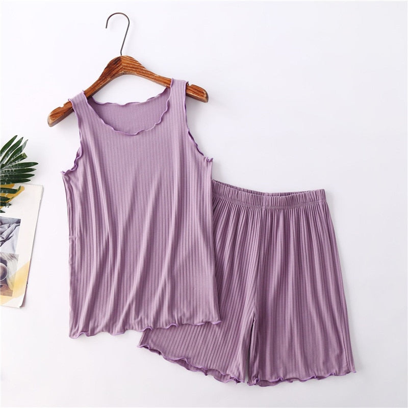 Cotton Summer Loungewear Set