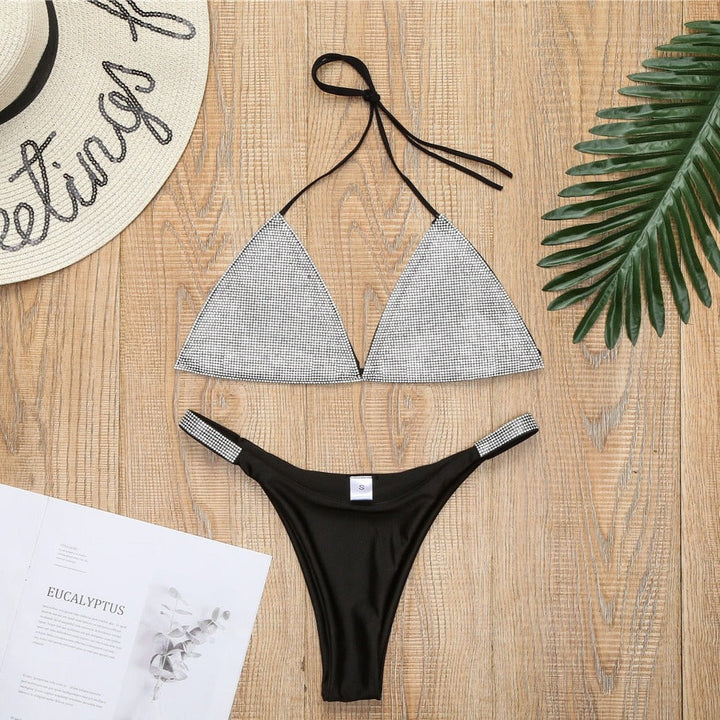 Shimmer Two-Piece Swimsuit Adjustable