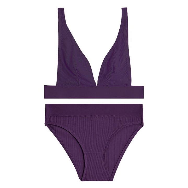 Figure-Enhancing Seamless Lingerie Set