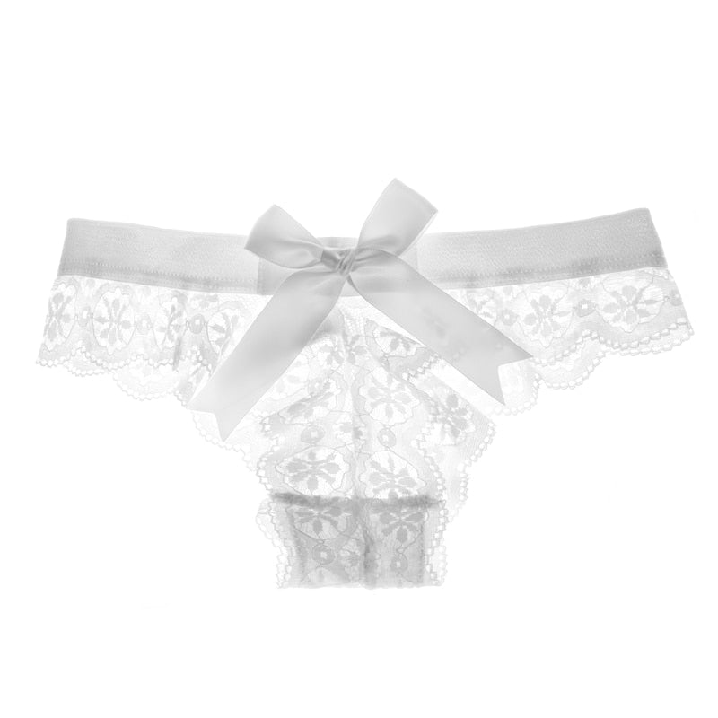 Lace Bow Figure-Enhancing Comfort Panties