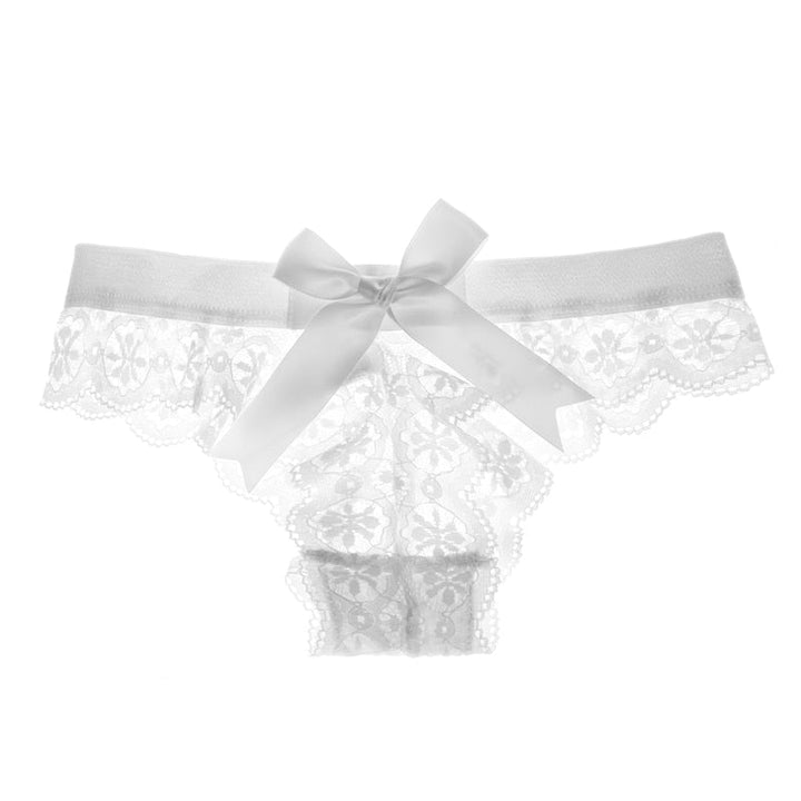 Lace Bow Figure-Enhancing Comfort Panties
