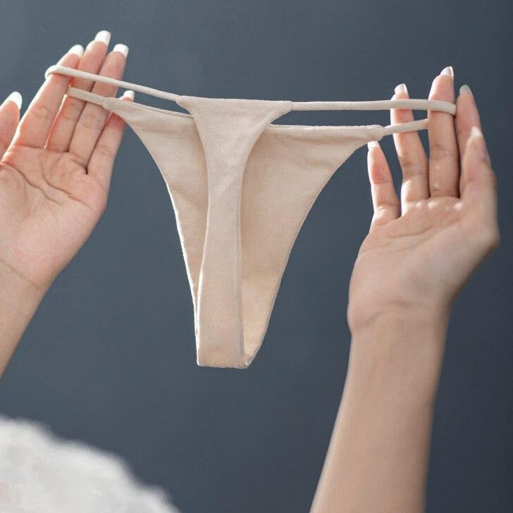 Classic Smooth Cotton Thong