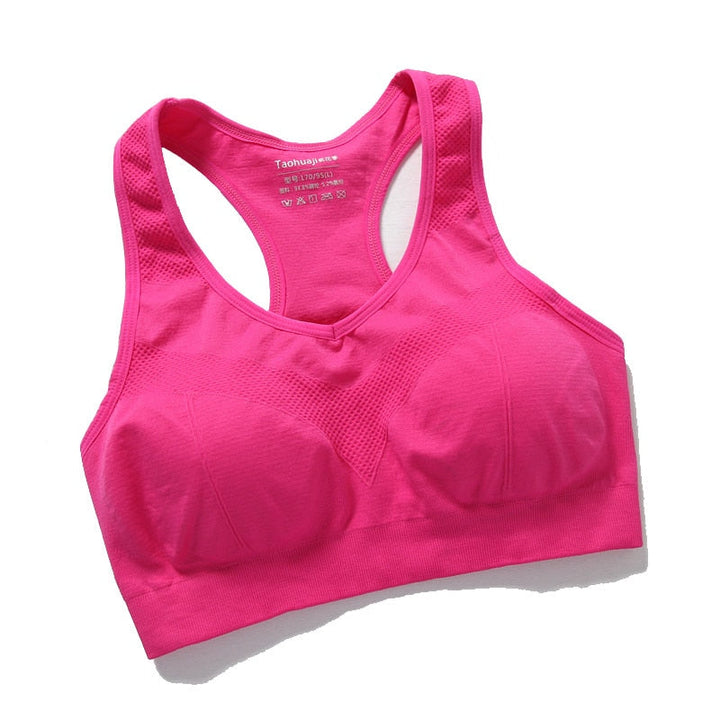 Breathable Cotton Sports Bra Light Push-Up Effect