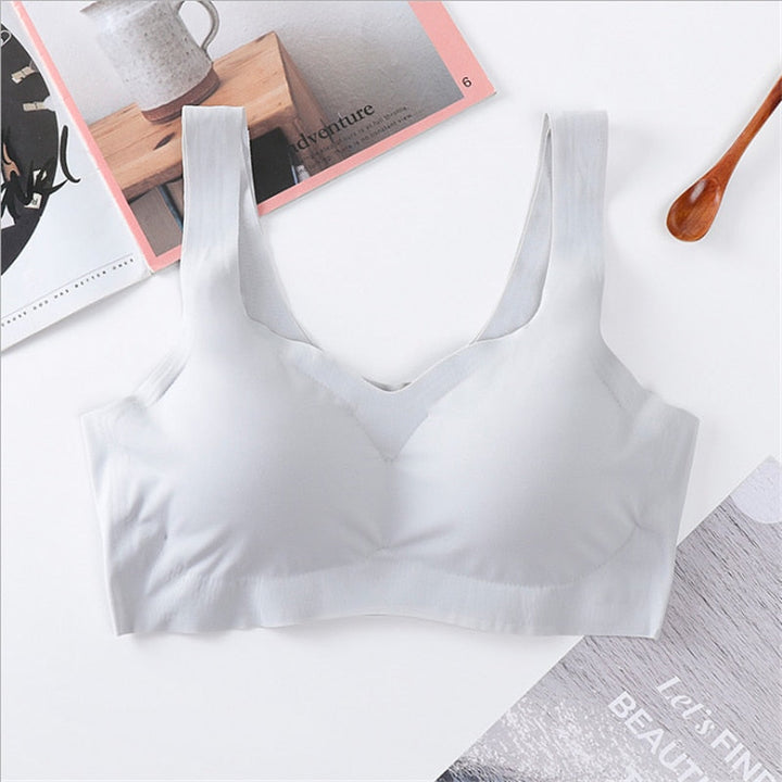 Seamless Push-Up Sports Bra