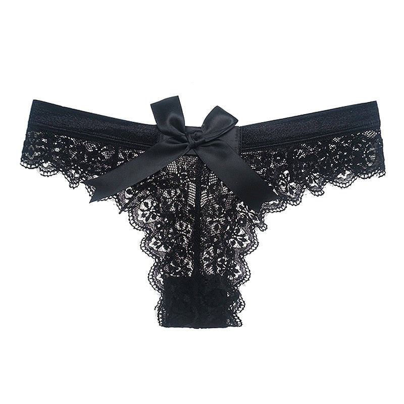 Lace Bow Figure-Enhancing Comfort Panties