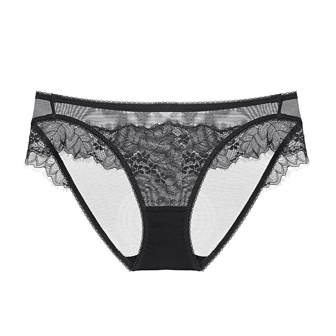 Lace Ruffle Low-Rise Classic Briefs