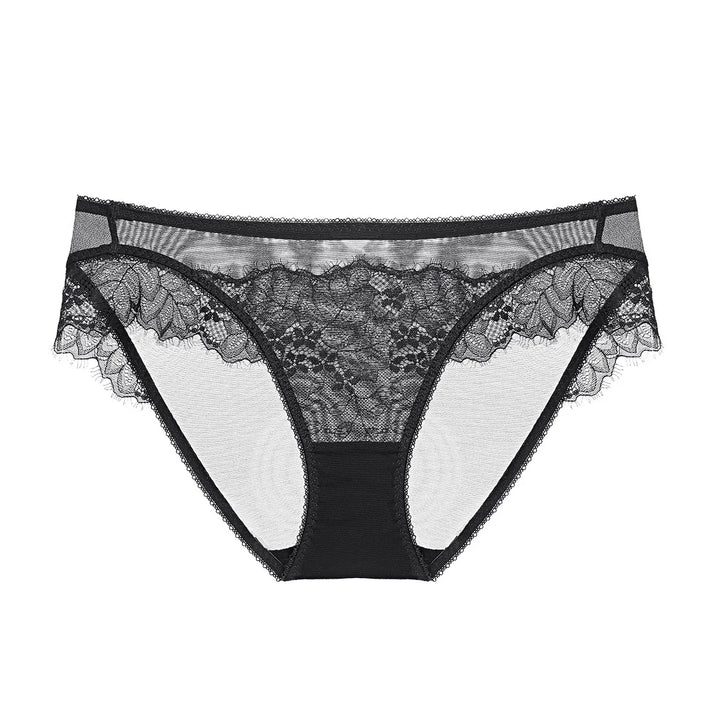 Lace Ruffle Low-Rise Classic Briefs