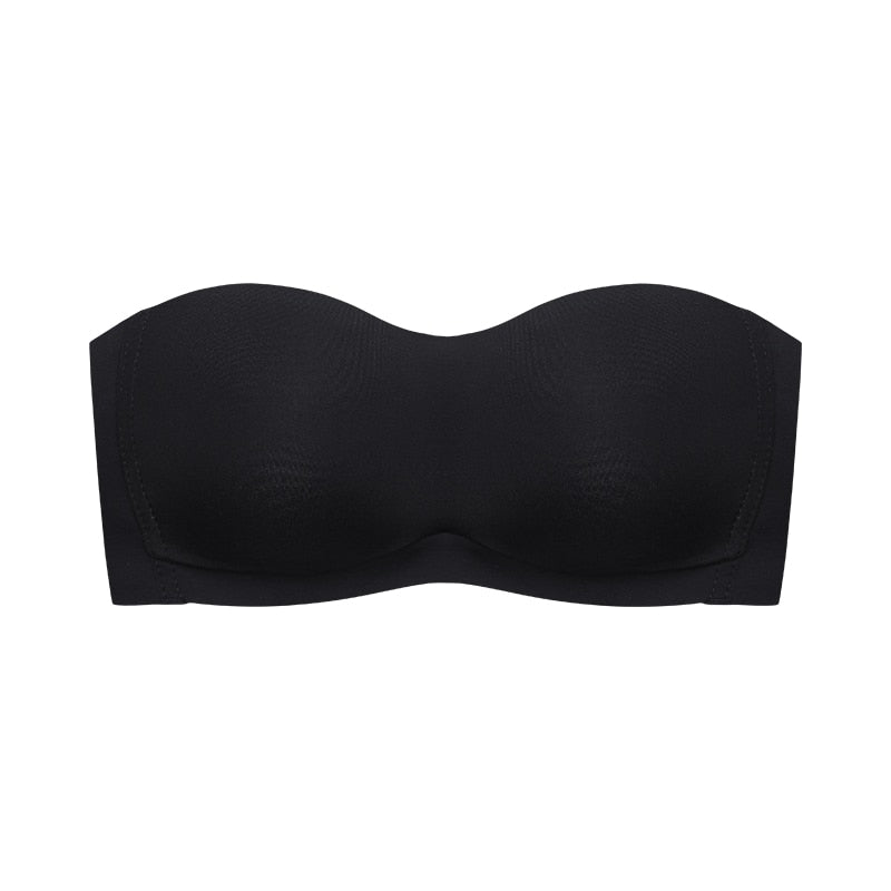 Seamless Push-Up Smooth Strapless Bra