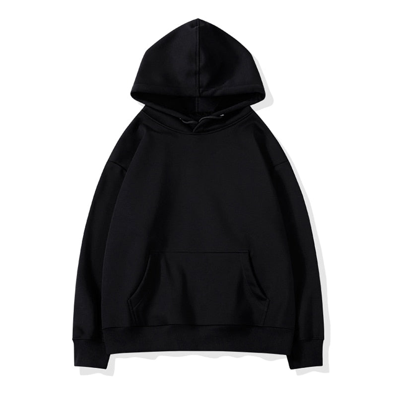 Cotton Hooded Sweatshirt Relaxed Fit