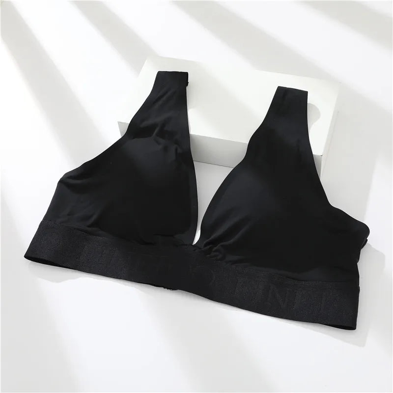 V-Neck Seamless Push-Up Everyday Bralette