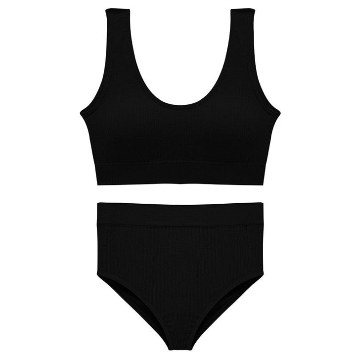 Soft High-Waist Sports Set Adjustable Multi-Size