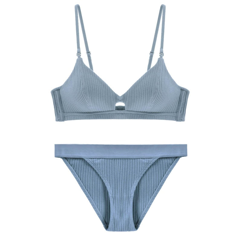 Patterned Comfort Lingerie Set
