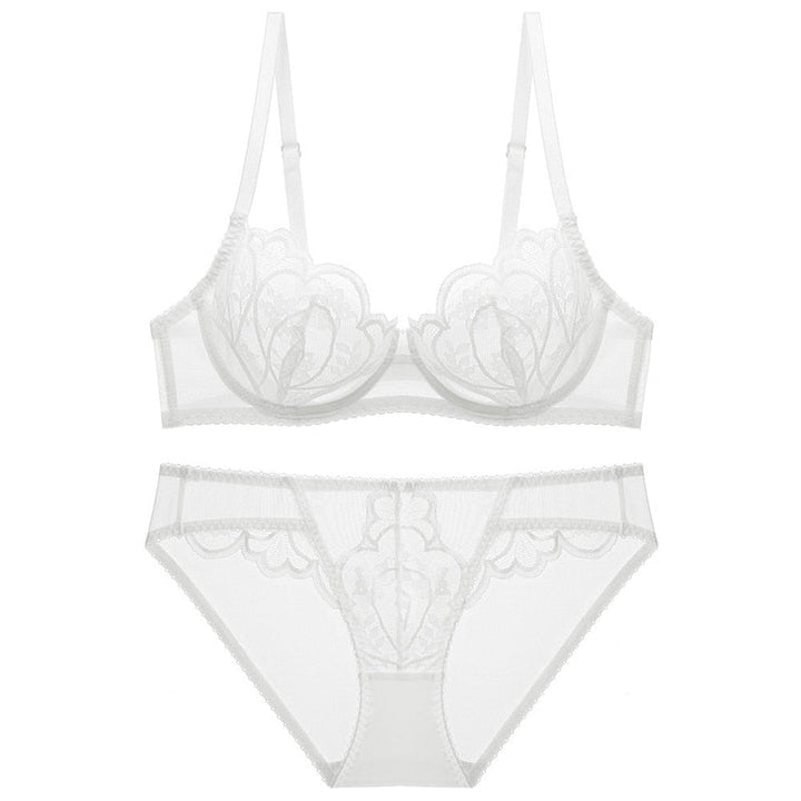 Lace-Trim Adjustable Figure-Enhancing Set