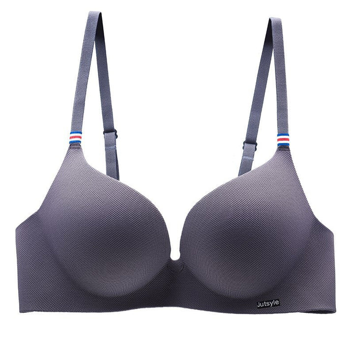 Bust-Enhancing Decorative Detail Bra