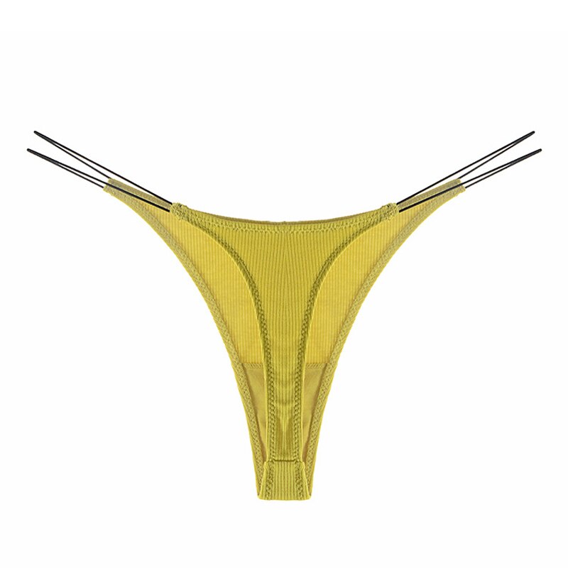 Decorative Strappy Thong Figure-Enhancing