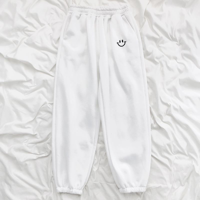 Relaxed Straight-Leg Pants with Pockets Smooth Fabric