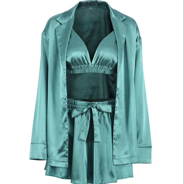 Satin Sleep Set Adjustable Elegant