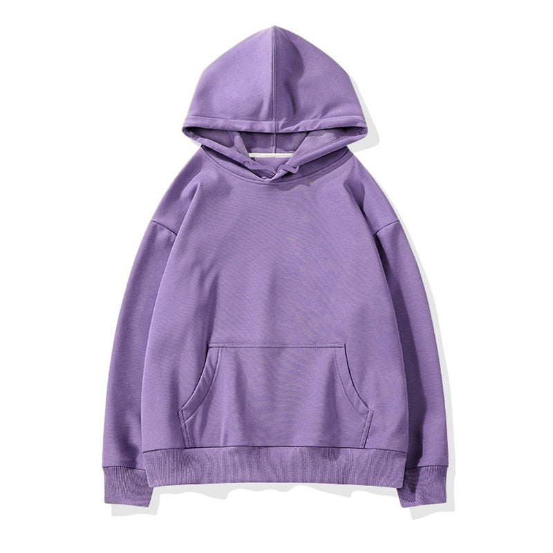 Cotton Hooded Sweatshirt Relaxed Fit