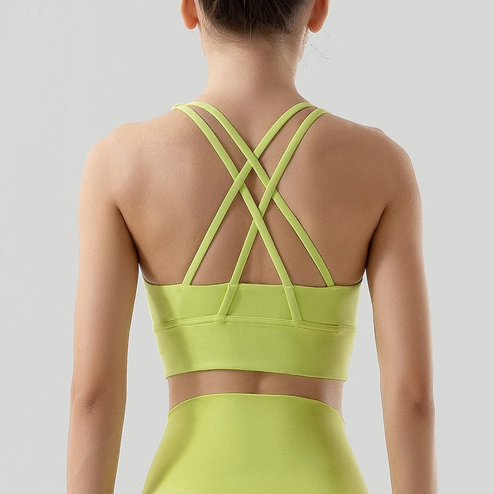 Cross-Back Sports Bra