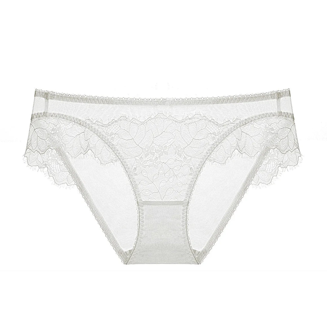 Lace Ruffle Low-Rise Classic Briefs